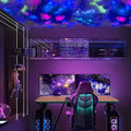 Lampe nuage d'orage LED 3 m avec éclairs
