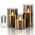 Bougies LED sans flamme avec télécommande, lot de 3 – vue 11